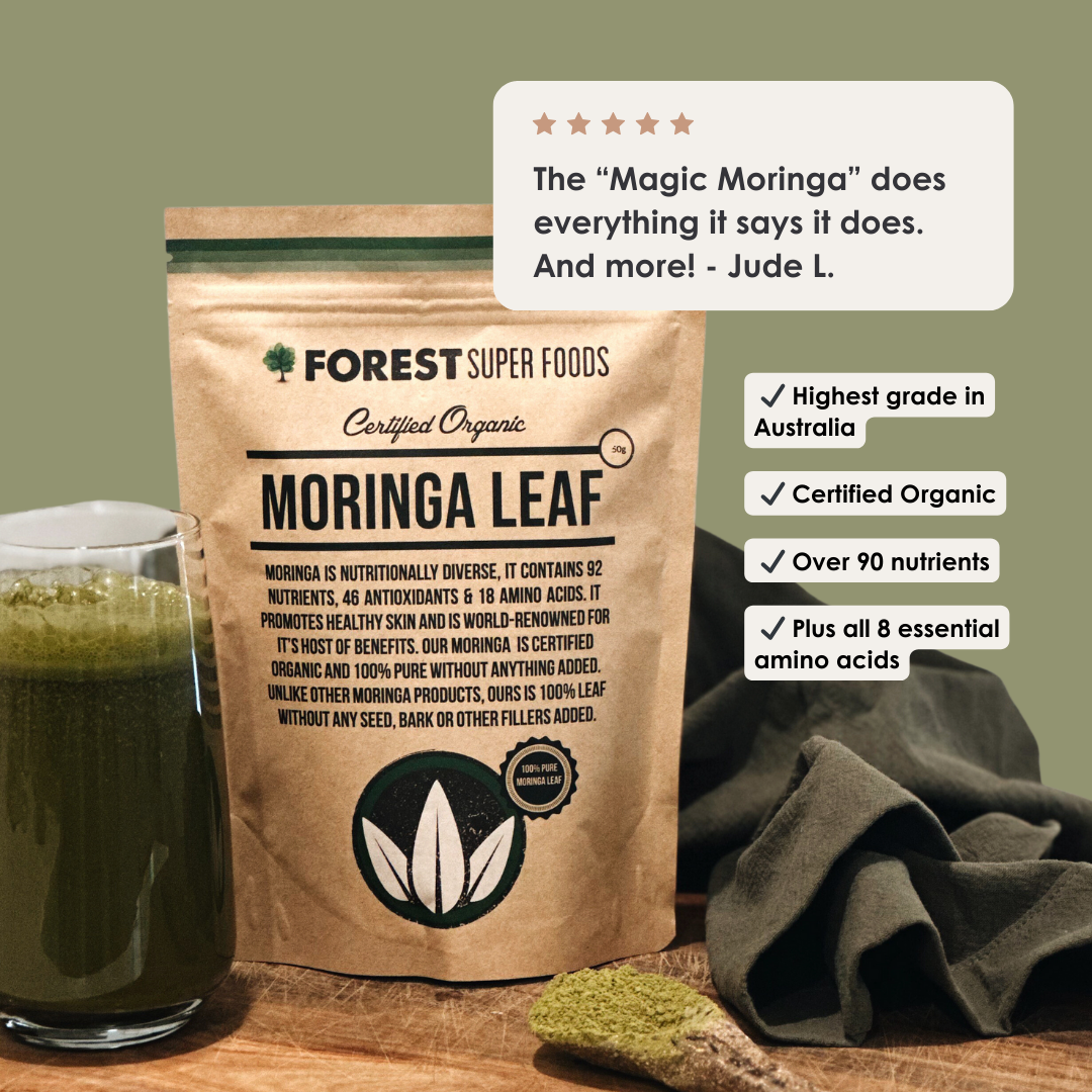 Organic Moringa Leaf Powder