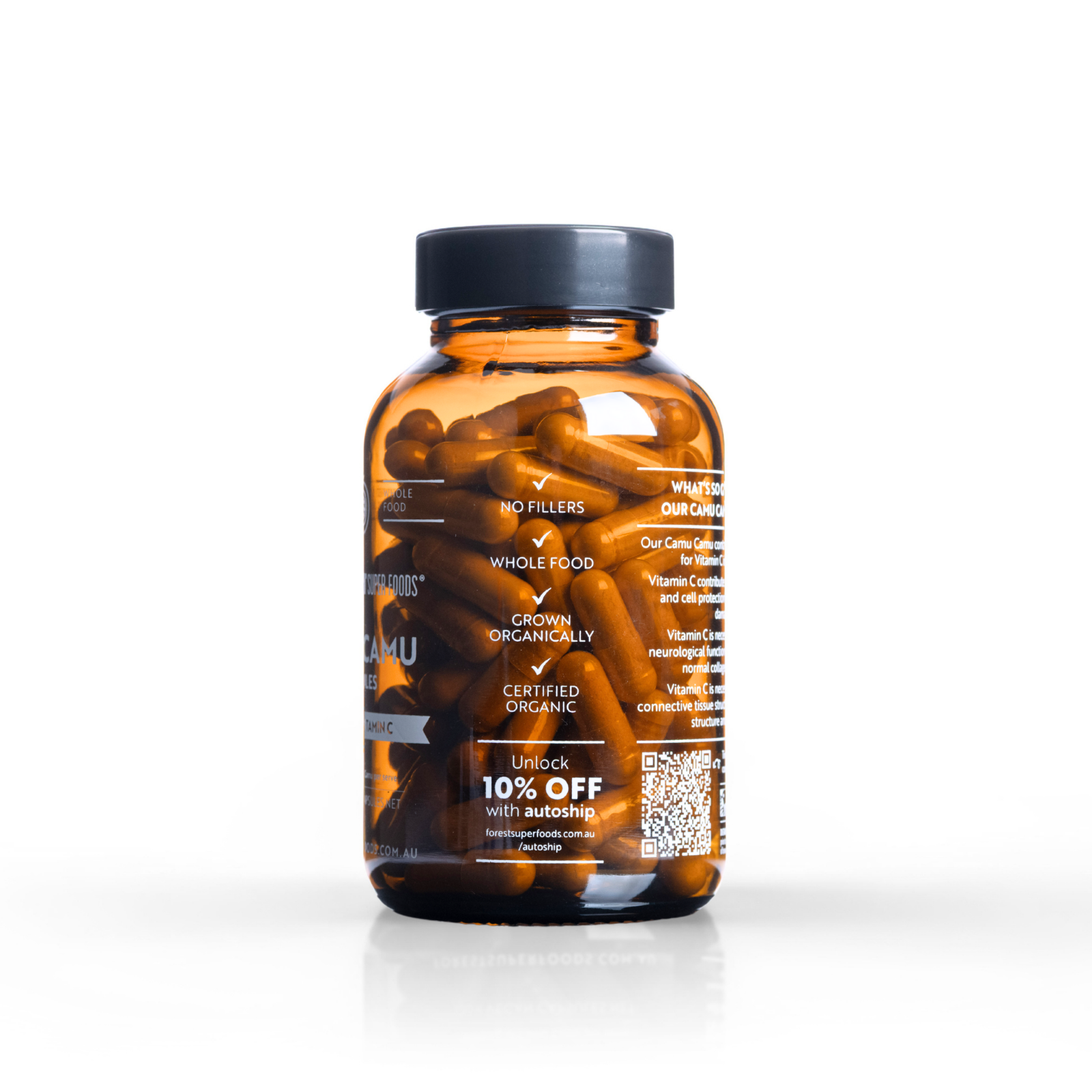 Certified Organic Camu Camu Berry Capsules