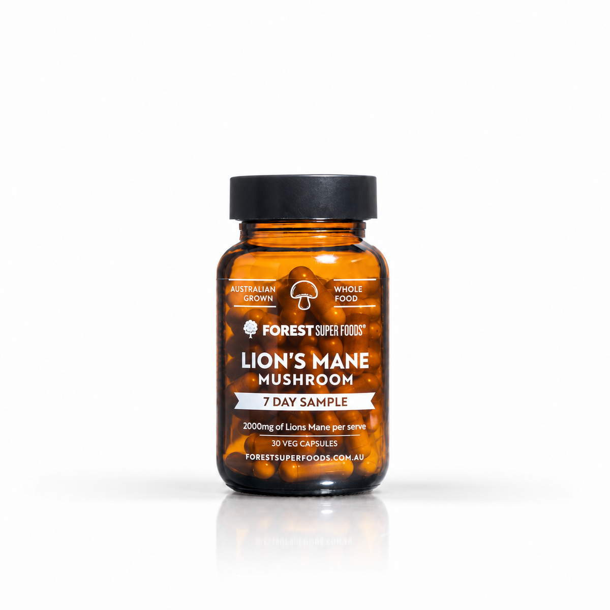 Mini Australian Grown Lions Mane Capsules