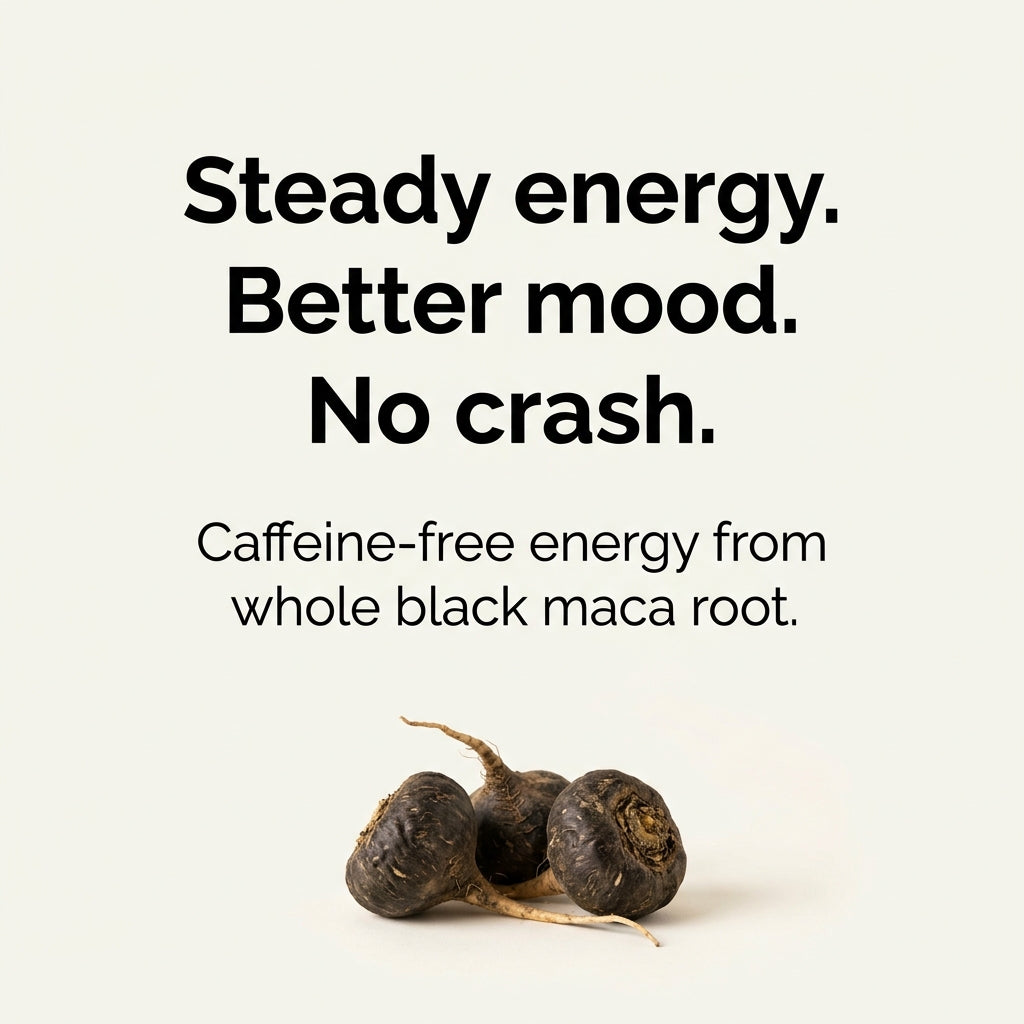 Certified Organic Black Maca Capsules